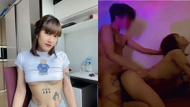 xxx clip Em gái đã xăm hình một cái lồn múp